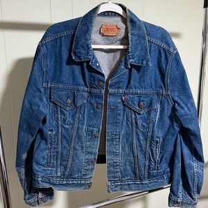 Vintage Levi's Blue Denim Jacket for Men